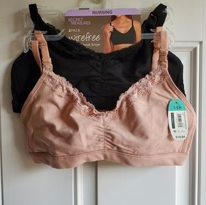 2 X $10 I 2 Nursing Bras (Size S)